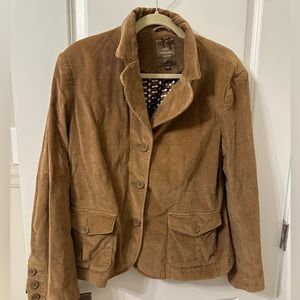 Vintage Camel Corduroy Blazer